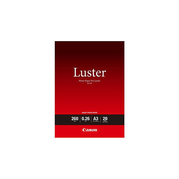 Canon LU101A3 Photo Paper Pro Luster A3 20 Pack - image 1