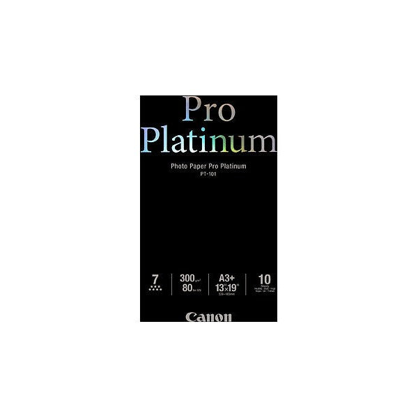 Canon PT101A3+ Pro Platinum High Gloss Photo Paper A3+ 300gsm 10 Pack - image 1