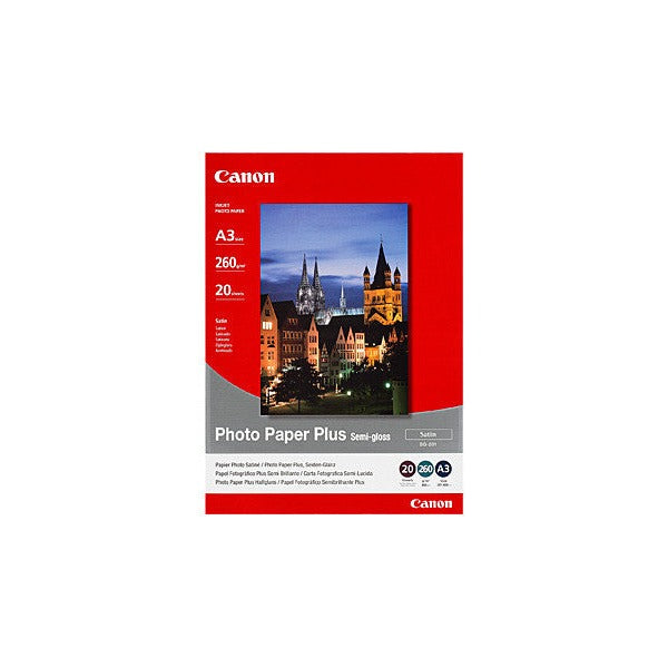 Canon SG201A3 Semi-Gloss Photo Paper 260gsm 20 Sheets - image 1