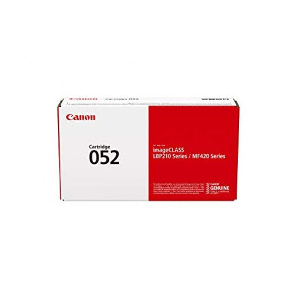 Canon CART052 genuine black laser toner cartridge with 3100 page yield for Canon i-SENSYS printers
