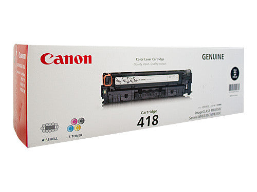 Canon CART418BK genuine black toner cartridge for imageCLASS MF8350CDN MF8380CDW and MF8580CDW laser printers