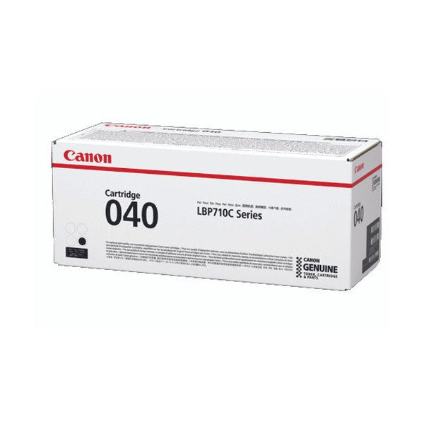 Canon CART040BK genuine black toner cartridge for Canon ImageClass LBP712CX laser printer