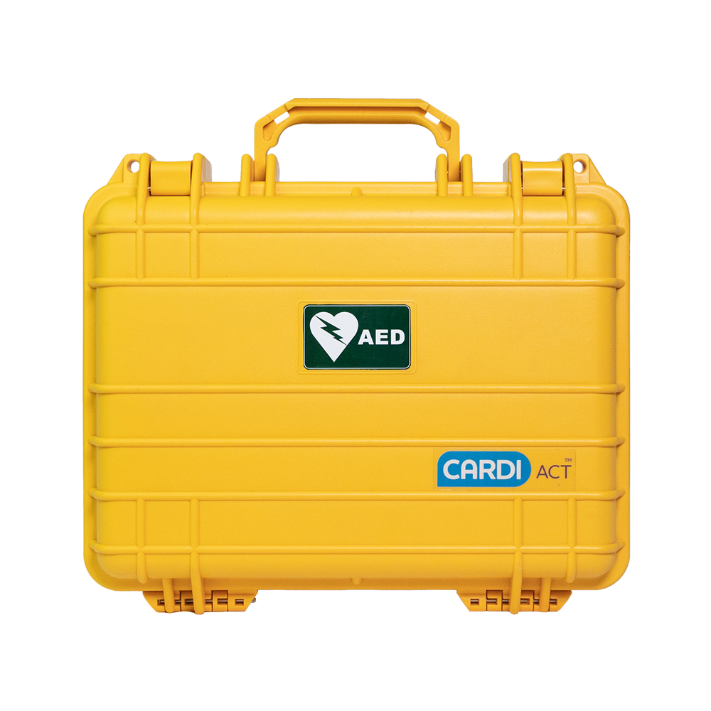 CardiAct Waterproof Tough AED Case 33x28x12cm impact-resistant waterproof AED case