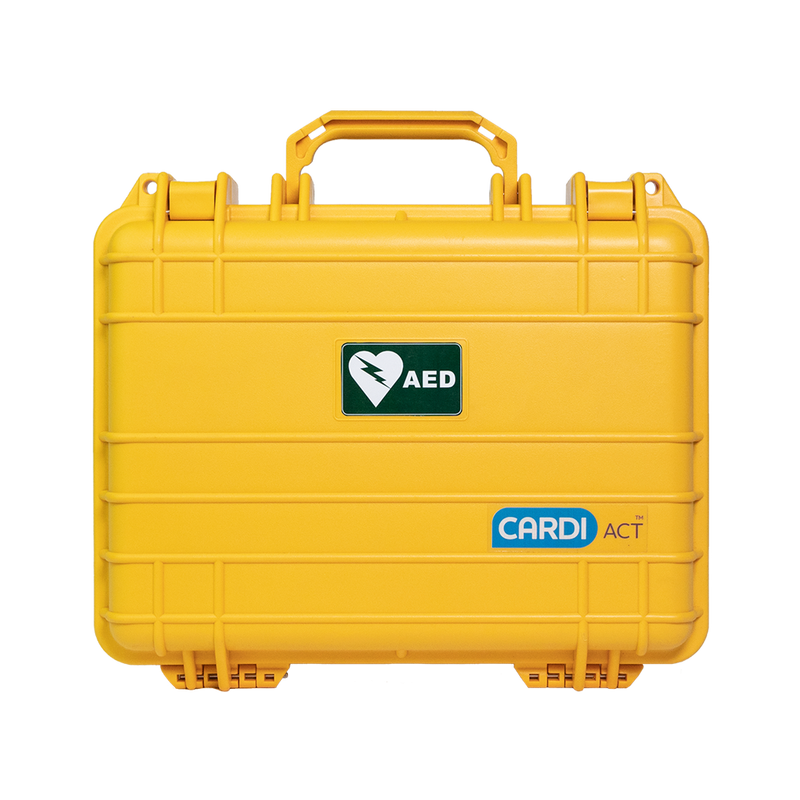 CardiAct Waterproof Tough AED Case 33x28x12cm impact-resistant waterproof AED case