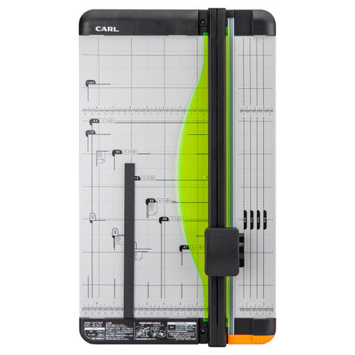 Carl DC630 trimmer showing dual-zone cutting platform