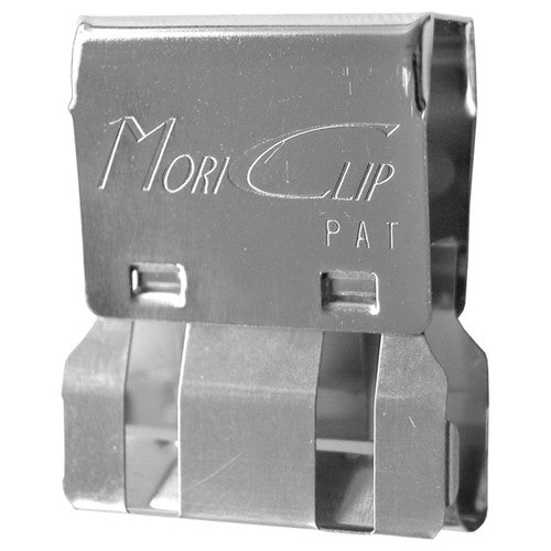Carl MC55 Mori Clip Large Silver - pack of 12 steel paper clips