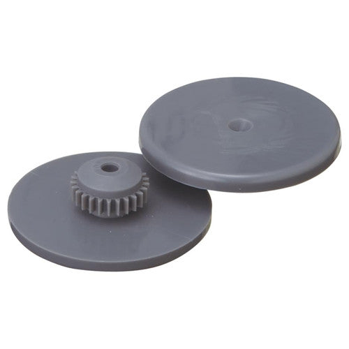 Close-up of Carl PB02 spare discs compatible with the HD-530N hole punch