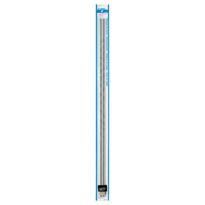 Carl P-DC250 replacement cutting mat pack standing upright, long clear sleeve with a blue border and black label tab