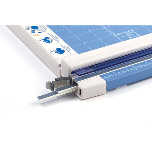 Carl RT200 A4 trimmer dimensions side profile view