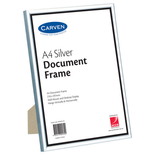 Carven Document Frame Silver A4 - image 1