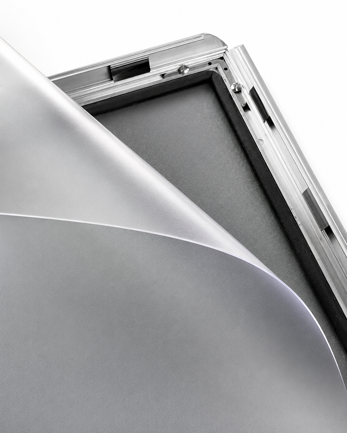 Deflecto A3 Silver Waterproof Snap Frame 25mm Profile-6