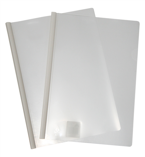 Colby 202A Copy Safe Clear Cover File A4 50 Sheet Slide Spine Clear