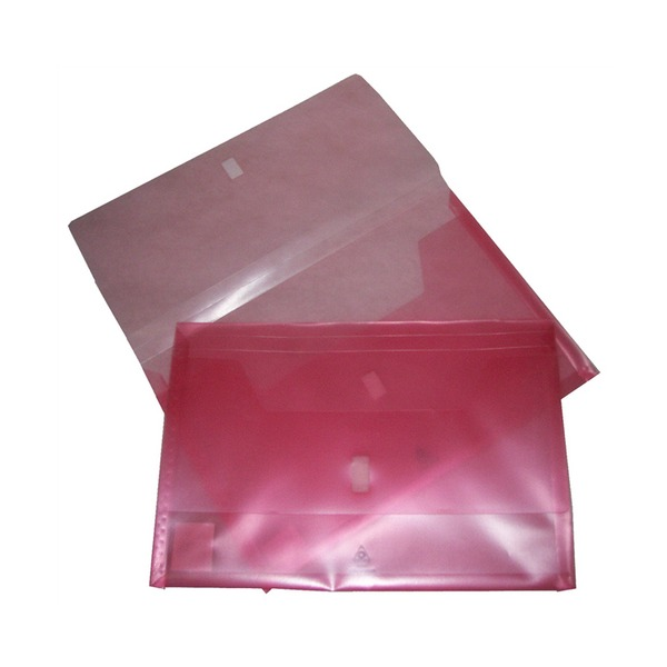 Colby 325F Polywally Wallet Foolscap Pink Pack 12