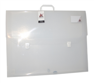 Colby Art 700A2 Carry Case A2 Clear with Handle