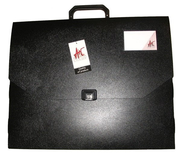 Colby Art A3 Art Carry Case, Black. Art Carry Case from Colby Art, shown on a plain white background.