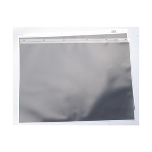Colby Art 600A2P clear PVC A2 presentation sleeves with black insert paper, pack of 10, 615mm x 450mm