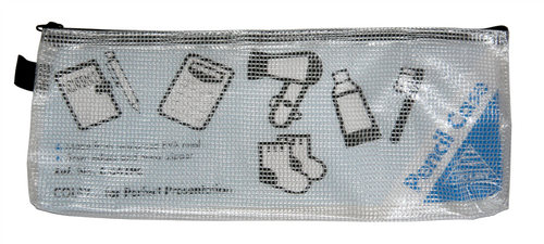 Colby C-641PC Handy Pencil Pouch PVC Zippered Black