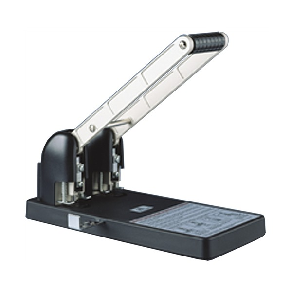 Colby KW-952 heavy duty 2-hole power punch with metal construction and built-in waste compartment