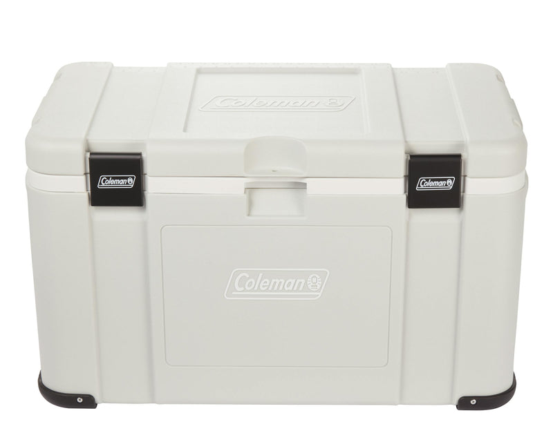 Coleman Glacier 70L Hard Cooler Grey, alternate view, showing the grey hard cooler.