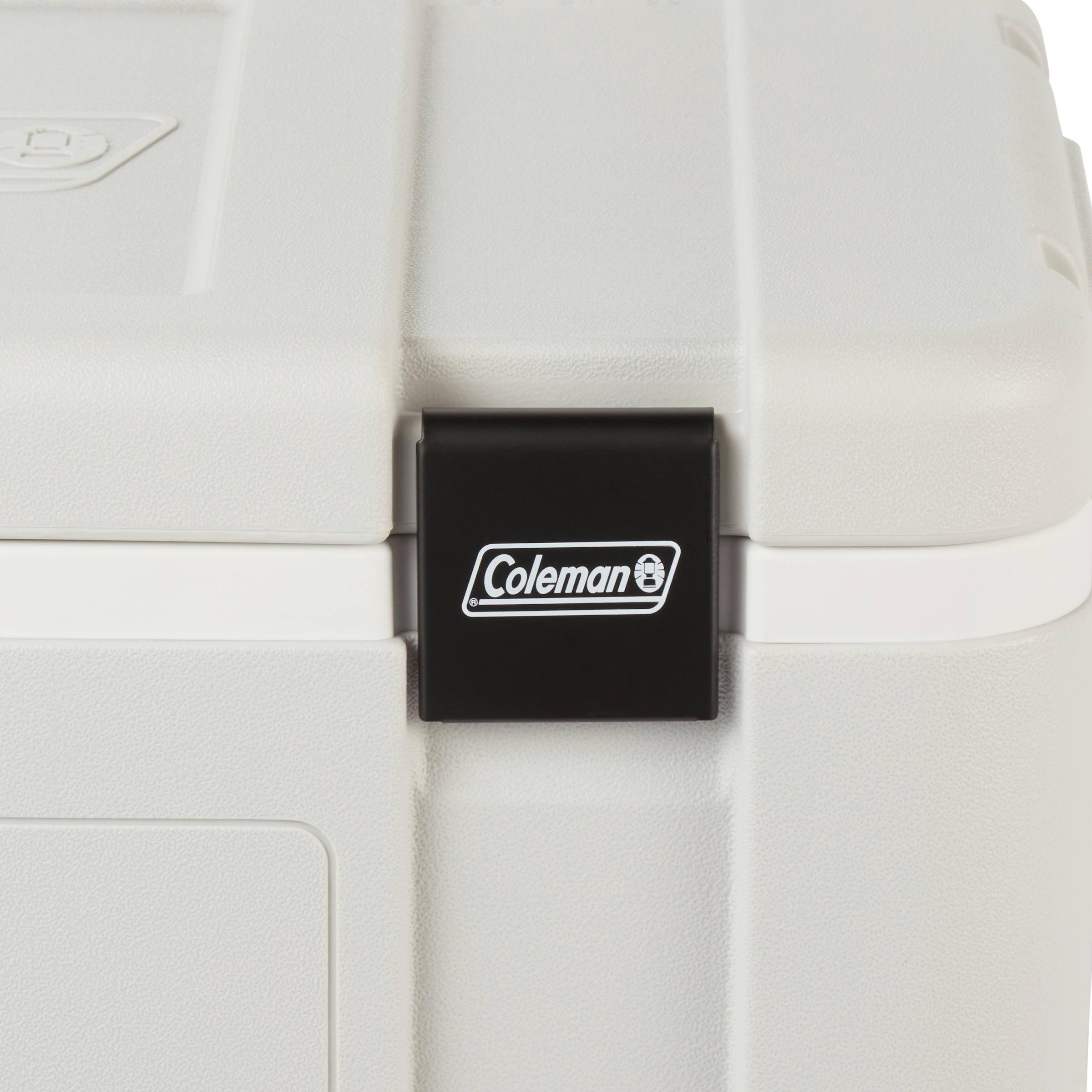 Coleman Glacier 70L Hard Cooler Grey, additional view, showing the grey hard cooler.
