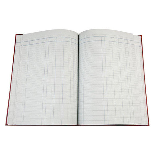Collins 10870 Account Book Series 3880 4 Money Column Red Cover - image 2
