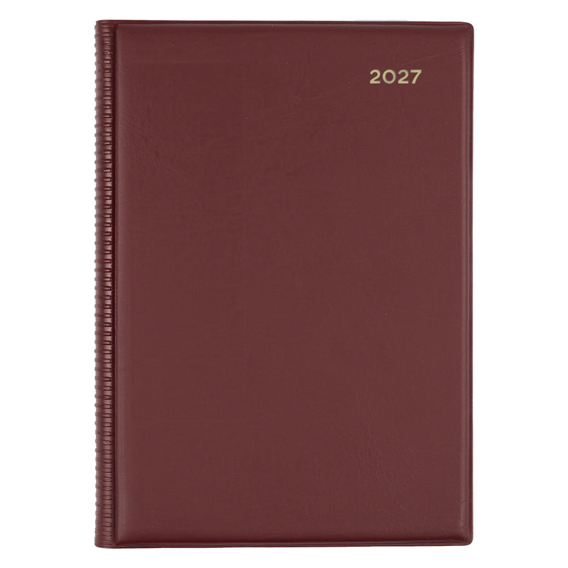 Collins Belmont A5 Day To Page Diary Red - image 1