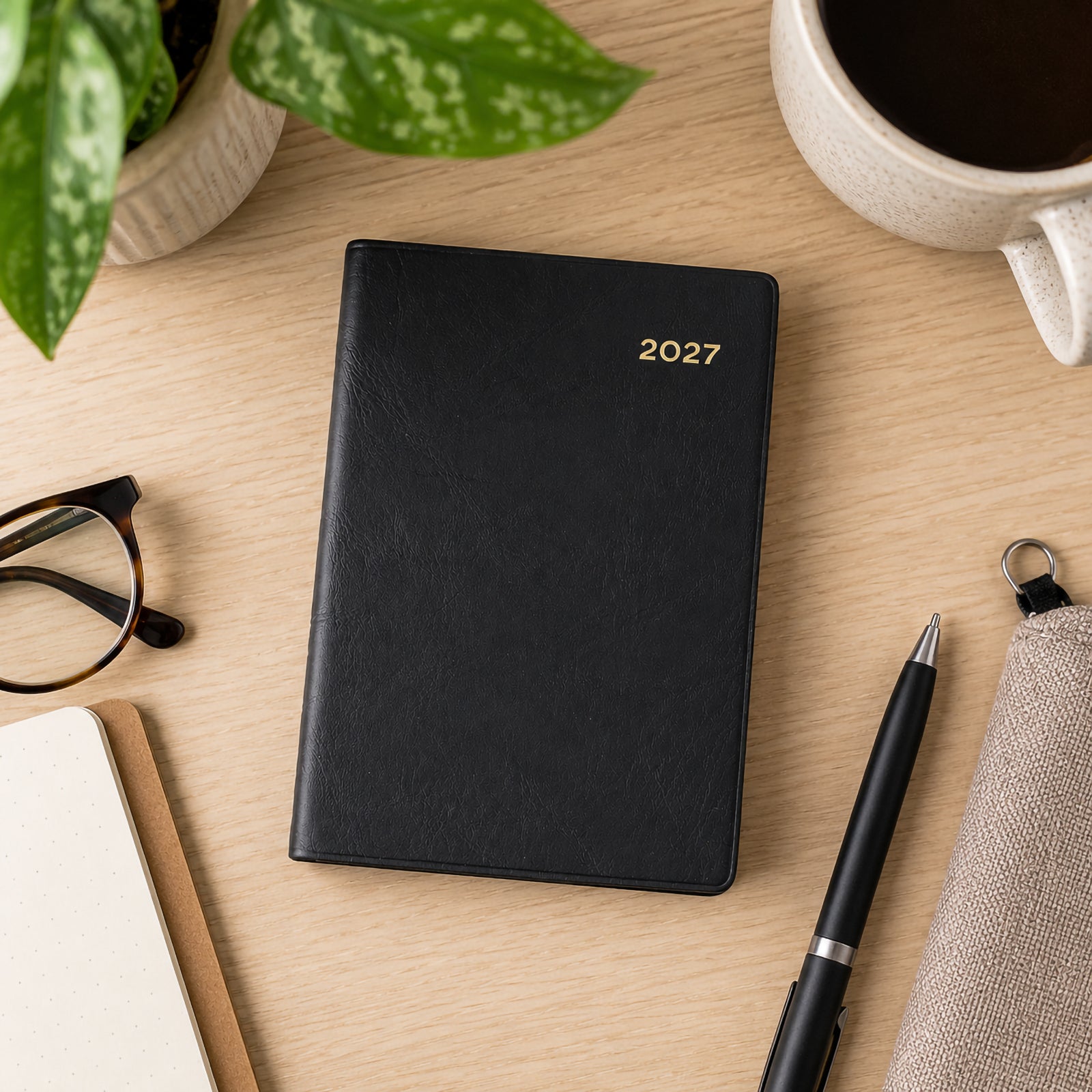 Collins Belmont A7 Pocket 2 Days To Page Diary Black 2027 - image 6