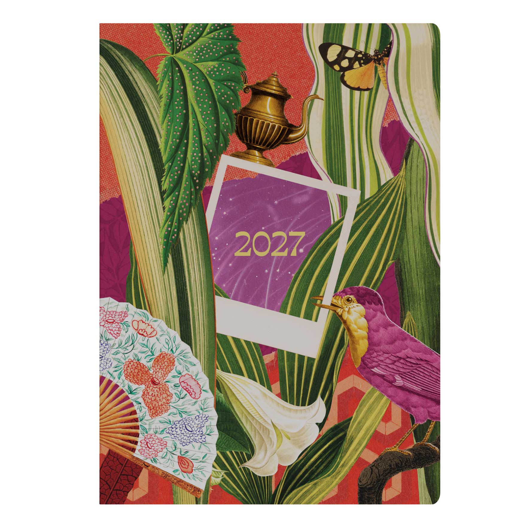 Collins Modern Organic A5 Week To View Diary 2027 Bird - image 1