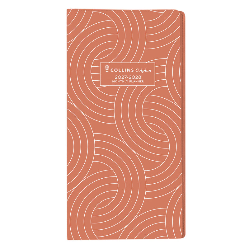 Planner Diary 2027-28 Collins B6/7 Colplan 11w.v44 Mtv Orange