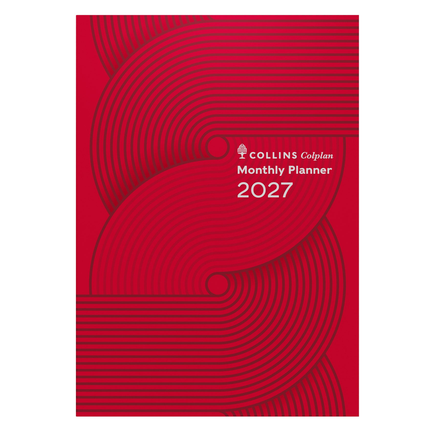 Planner Diary 2027 Collins A4 Colplan 51.c15 Mtv Geo Red