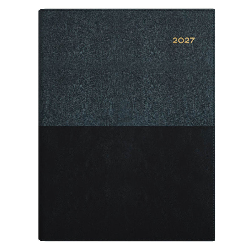 Collins Vanessa A4 Day To Page Diary 2027 Black - image 1