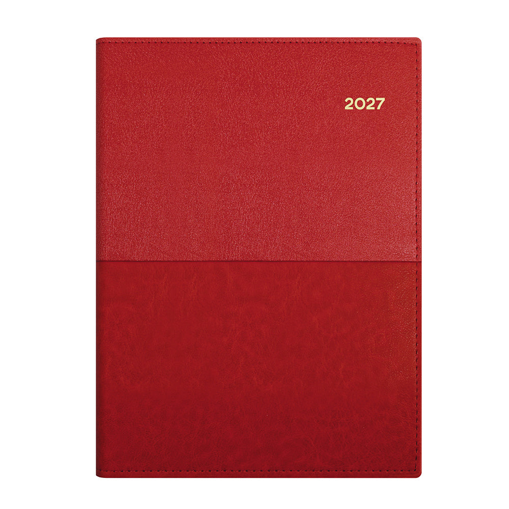 Collins Vanessa A5 Week To View Diary 2027 Blue - image 1