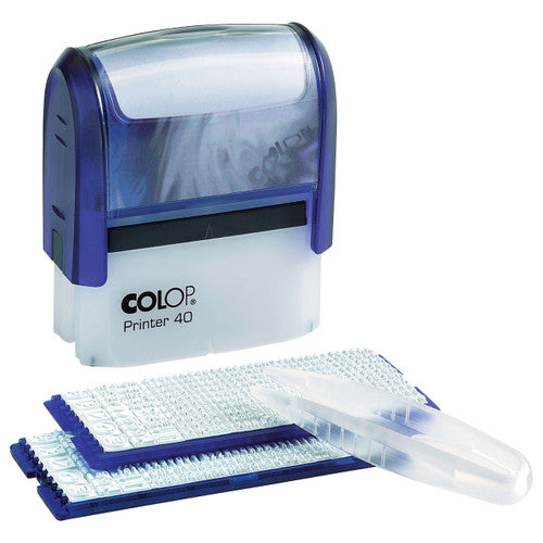 Colop P40/2 DIY Stamp Set Black - image 1