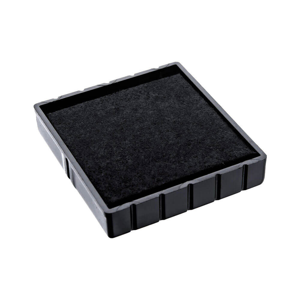 Colop E/Q30 spare pad shape in its tray, Colop product photo shown inked in black; this listing is red