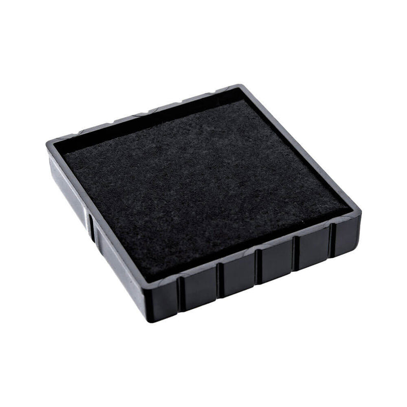 Colop E/Q30 spare pad shape in its tray, Colop product photo shown inked in black; this listing is red
