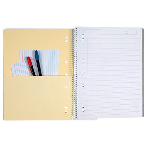 ColourHide Lecture Book A4 140 Page Black Pack of 10 - image 2
