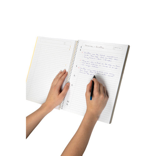 ColourHide Lecture Book A4 140 Page Black Pack of 10 - image 3