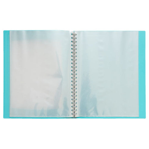 ColourHide Aqua Display Book Insert showing enclosed refillable clip and inner sheet arrangement