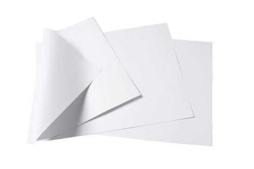 Colourful Days WB003A3 A3 whiteboard pasteboard 200gsm, pack of 50 for reusable classroom student response activities