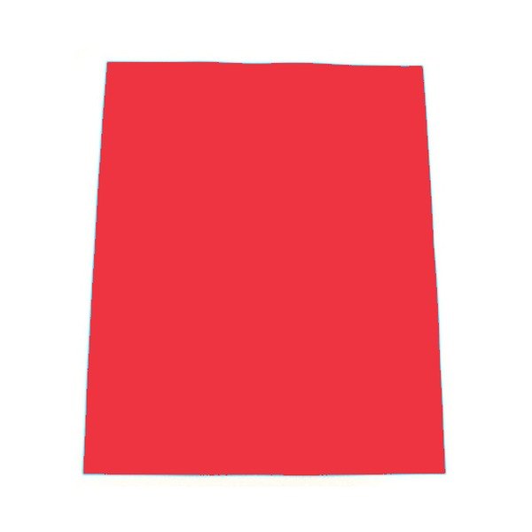Colourful Days 8500 Cherry colourboard, a single bright red project size sheet photographed flat on a white background