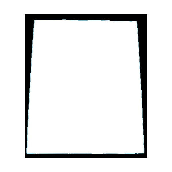 Colourful Days 500gsm white colourboard sheets, 510 x 640mm project size, pack of 10