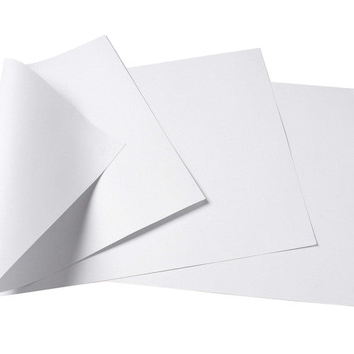 Colourful Days 8520 white 200gsm A4 coloured board pack of 25 sheets on a white background