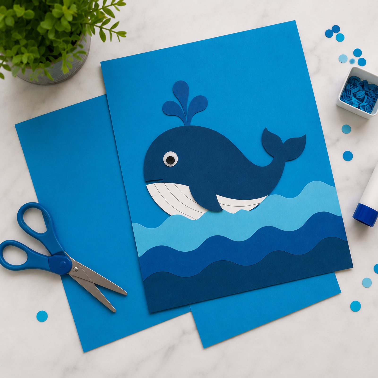 Colourful Days Coloured Board FSC 200gsm A3 Marine Blue Pack 100 - image 2