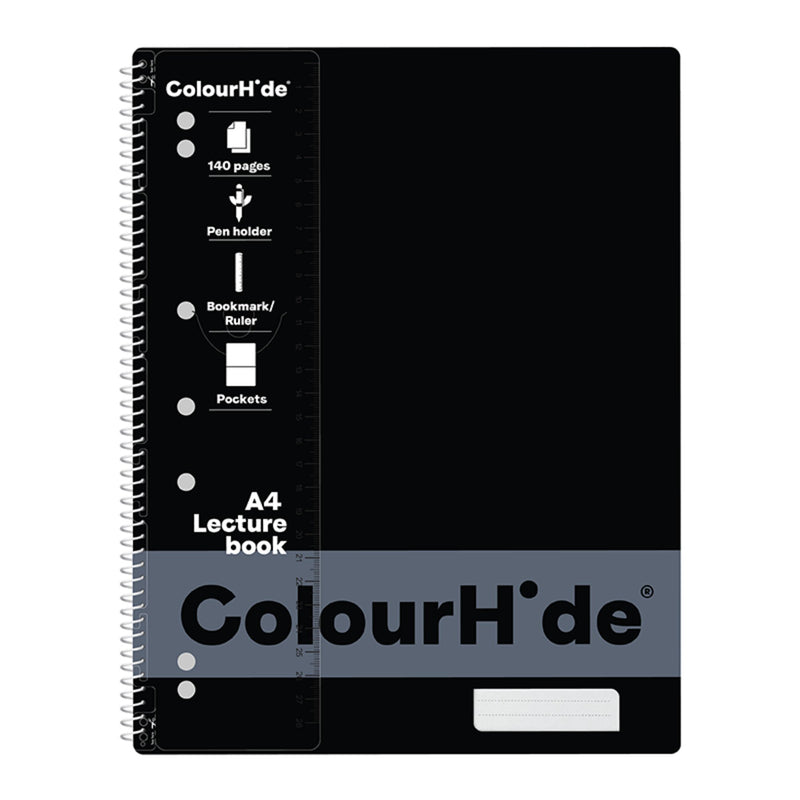 Colourhide Lecture Book A4 140 Page Assorted-2