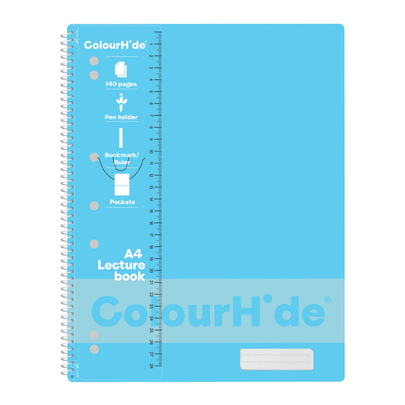 Colourhide Lecture Book A4 140 Page Assorted-4
