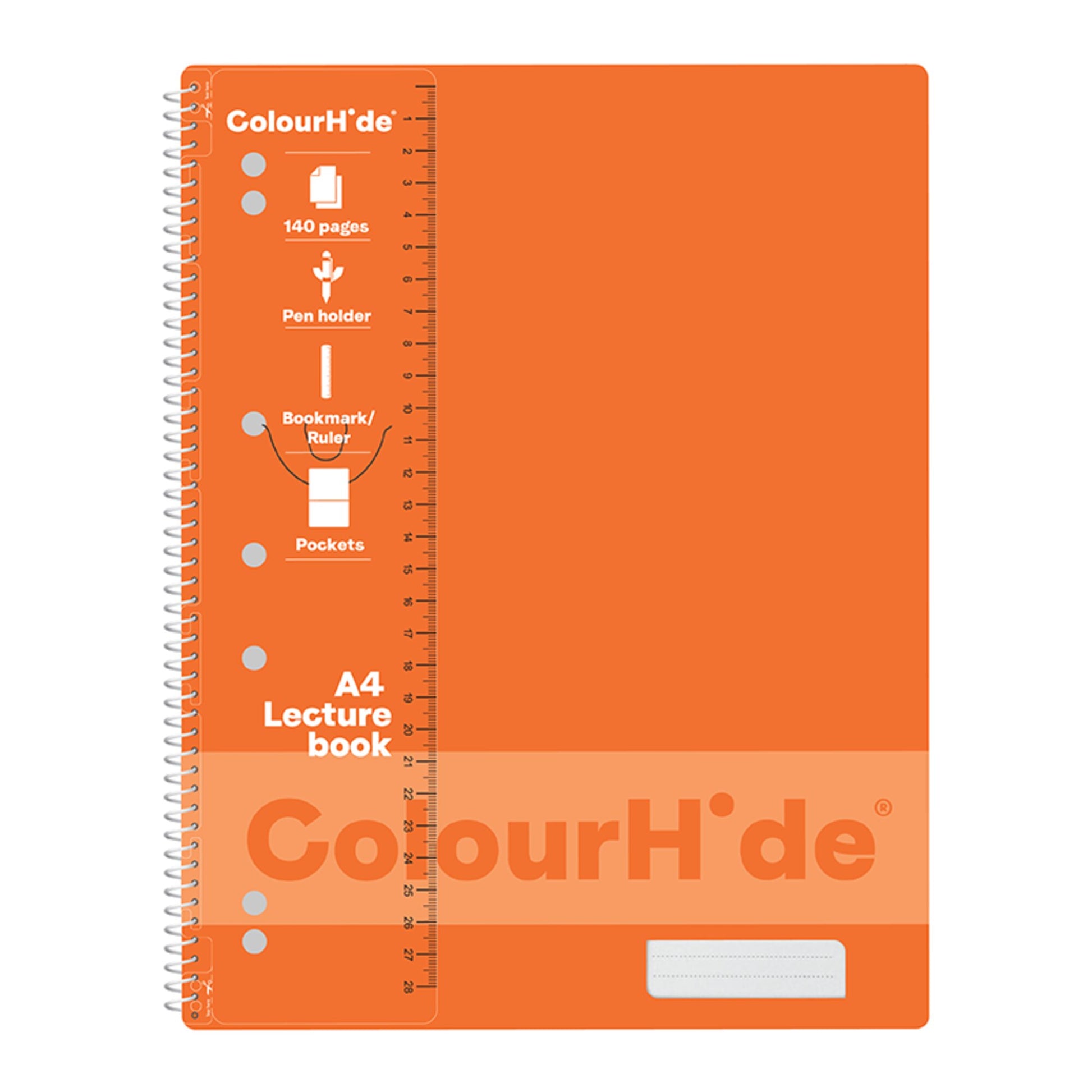 Colourhide Lecture Book A4 140 Page Assorted-5