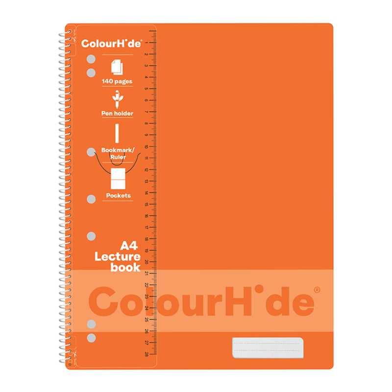 Colourhide Lecture Book A4 140 Page Assorted-5