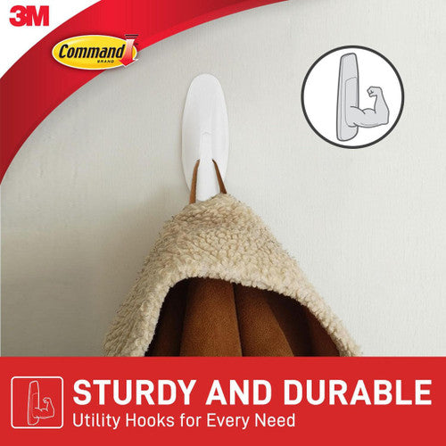 Command adhesive strips included with the medium designer hooks 2 pack
