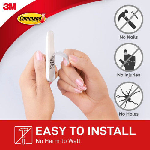 Command Hooks Medium White 2 Pack (1.3kg) - image 6