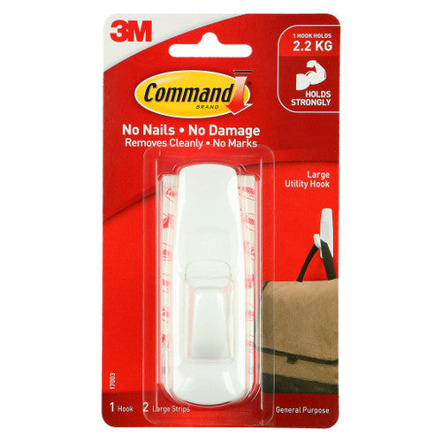 Command Large Hook White (2.2kg) - image 1